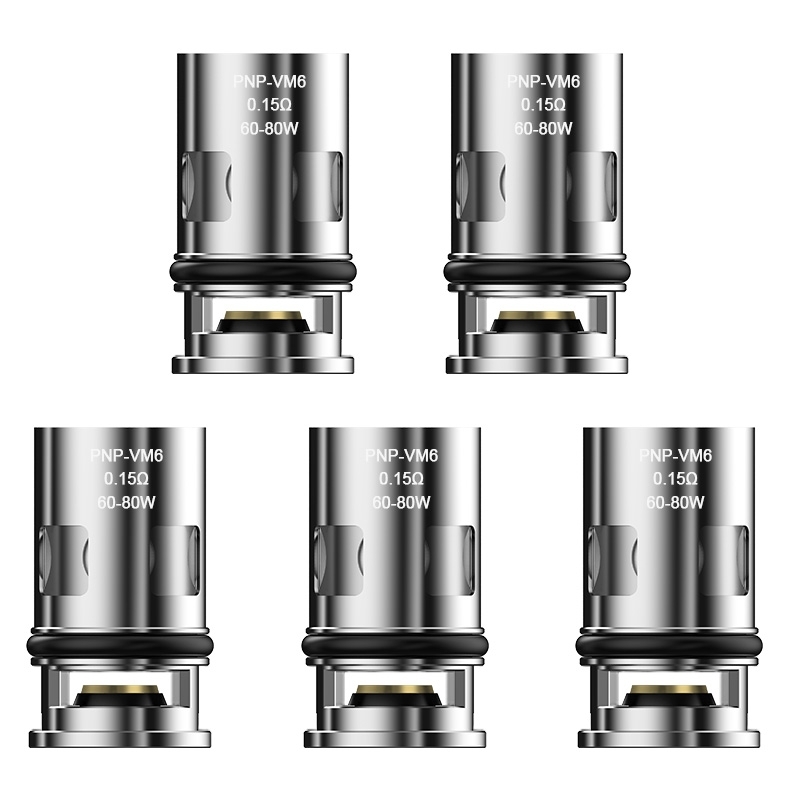 Voopoo PnP-VM6 0.15ohm Mesh Coils (5 Pack)