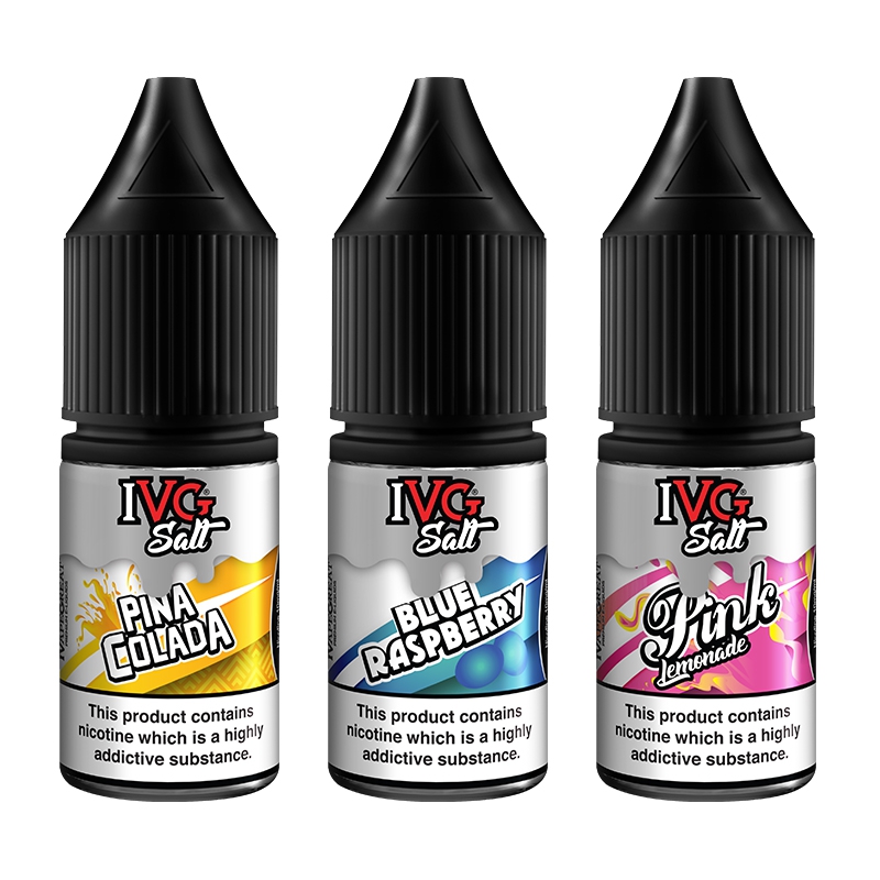 IVG 10ml Nic Salt Eliquid - 3 for £9.99 | FREE UK Delivery