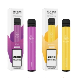 Elf Bar ZERO NICOTINE (0mg) Disposable Vape Pen