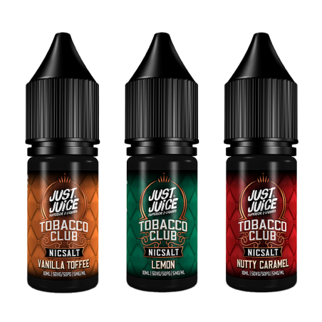 Just Juice TOBACCO CLUB Nic Salts