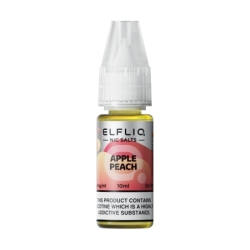 Apple Peach Elfliq nic Salts by Elfbar