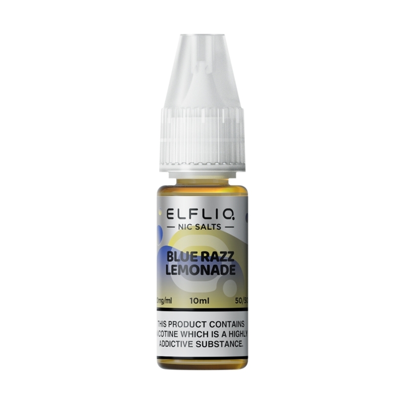 Elfliq Nic Salts Blue Razz Lemonade e-liquid bottle
