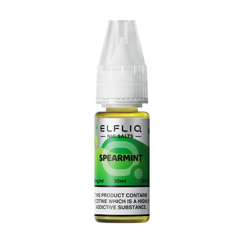 Elfliq Nic Salts Spearmint e-liquid bottle