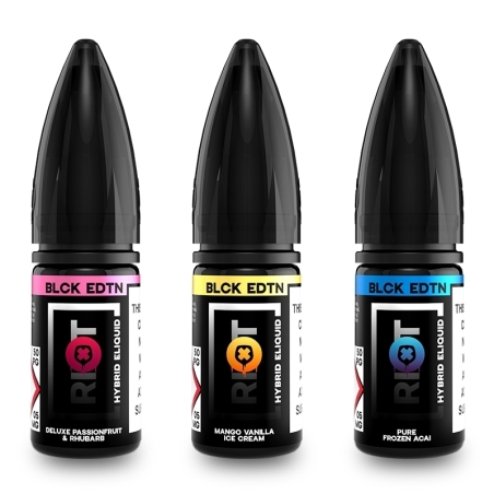 Riot BLCK EDTN 10ml Nic Salts