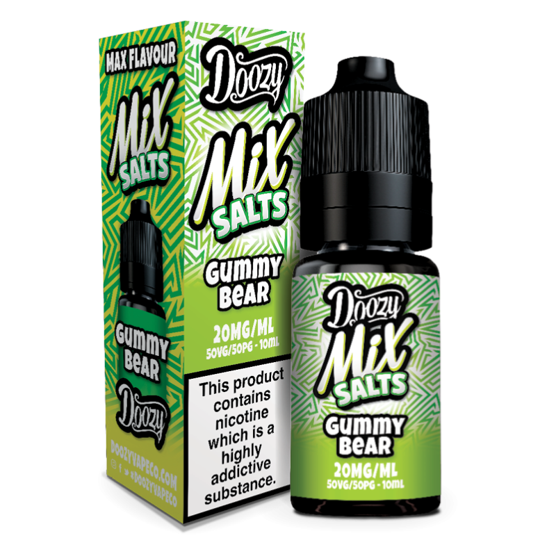 Doozy Mix Nic Salts 4 For £9.99 FREE UK Delivery