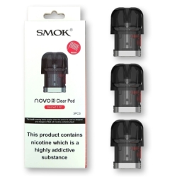 Smok Novo 2 Clear Pod Meshed 0.9 ohm (3 Pack)