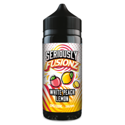Seriously FUSIONZ 100ml Shortfill Flavour White Peach Lemon