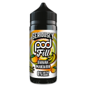 Seriously POD FILL 100ml Shortfill Flavour Banana Mandarin