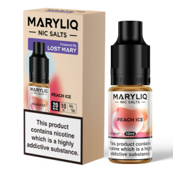 MaryLiq Nic Salts Flavour Peach Ice