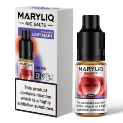MaryLiq Nic Salts Flavour USA Mix