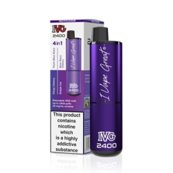 IVG 2400 Disposable Vape Flavour Purple Edition