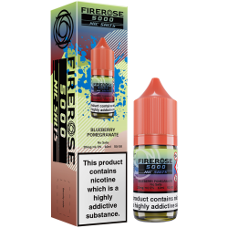 FireRose 5000 Nic Salts by Elux Flavour Blueberry Pomegranate