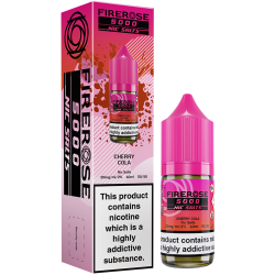 FireRose 5000 Nic Salts by Elux Flavour Cherry Cola