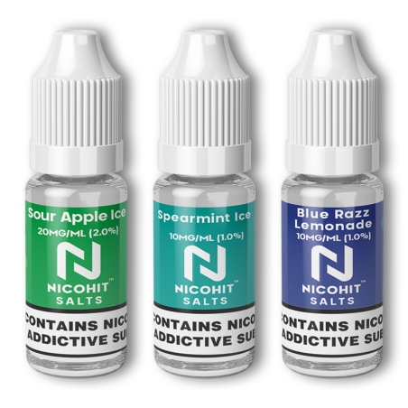 Nicohit 10ml Nic Salts