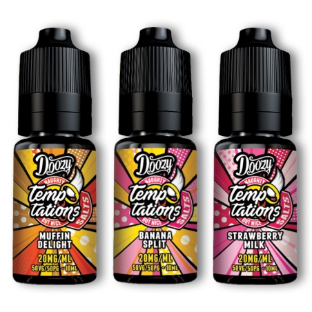 Doozy Temptations Nic Salts 10ml