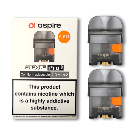 Aspire Flexus Pro Replacement Pods (With Coil)