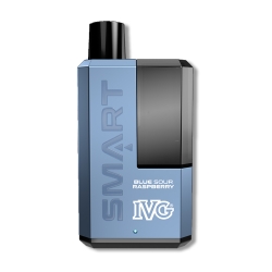 IVG Smart 5500 Puff Disposable Vape Blue Sour Raspberry