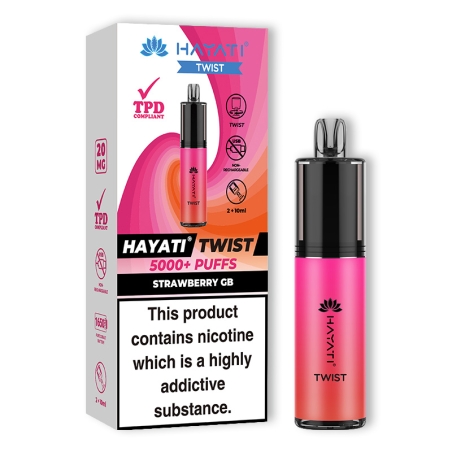 Hayati Twist 5000+ Disposable Vape