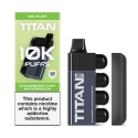 Titan 10k Big Puff Disposable Vape Kit Strawberry Kiwi Watermelon