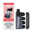 Titan 10k Big Puff Disposable Vape Kit Strawberry Raspberry Cherry