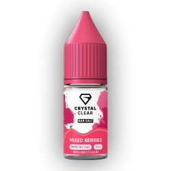 Crystal Clear Nic Salt E-liquid Mixed Berries