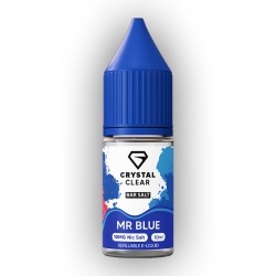 Crystal Clear Nic Salt E-liquid Mr Blue