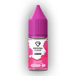 Crystal Clear Nic Salt E-liquid Strawberry Raspberry Cherry Fusion