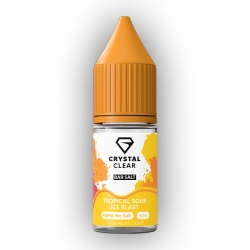 Crystal Clear Nic Salt E-liquid Tropical Sour Ice Blast