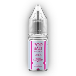 Pod Salt Nexus Nic Salts Triple Raspberry Ice