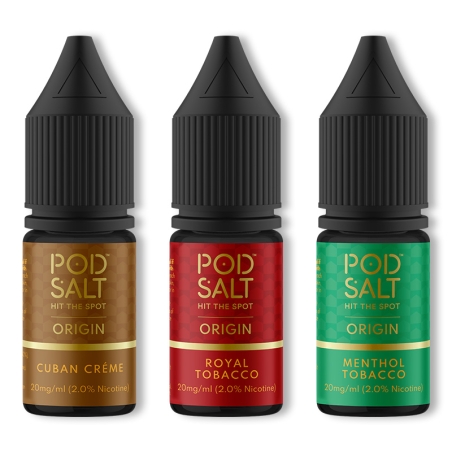 Pod Salt Origin Nic Salts