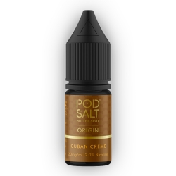 Pod Salt Origin Nic Salts Cuban Creme