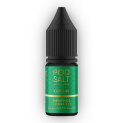 Pod Salt Origin Nic Salts Menthol Tobacco