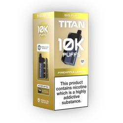 Titan 10k Disposable Vape Pineapple Lemon