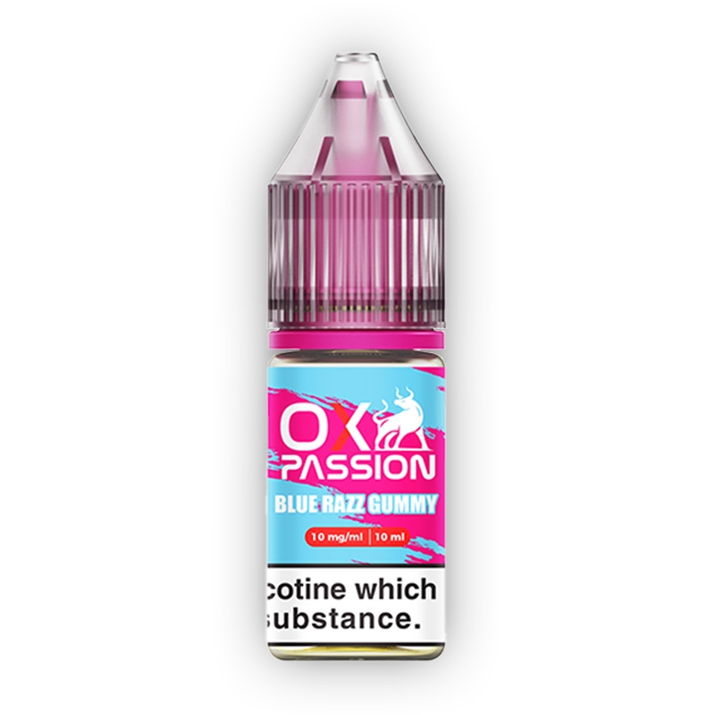 bottle of oxva ox passion e-liquid