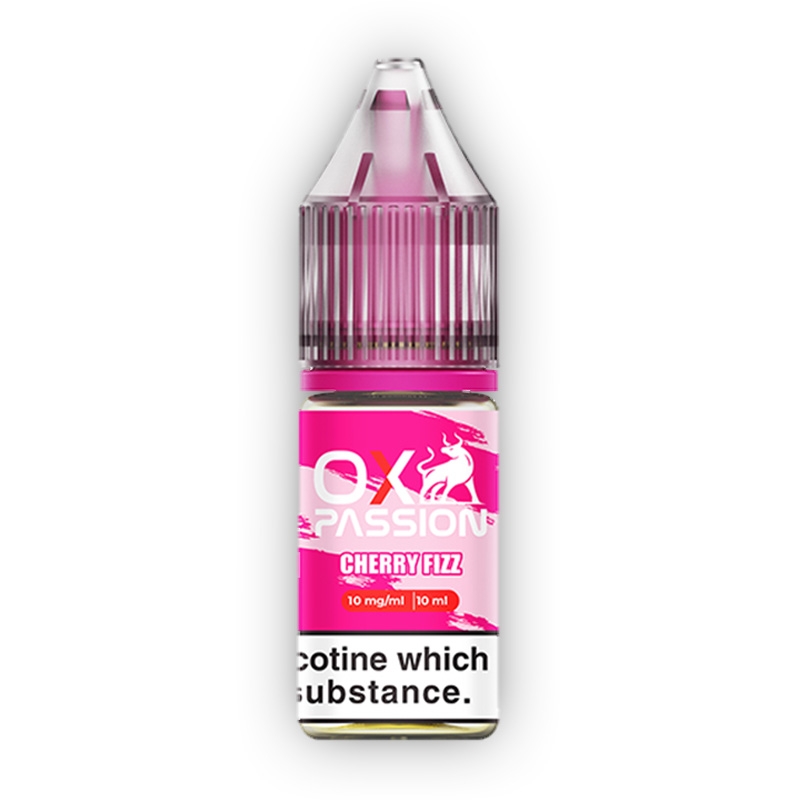 bottle of oxva ox passion e-liquid