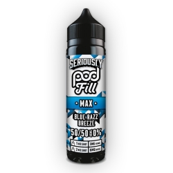 Seriously Pod Fill MAX - 40ml Shortfill Blue Razz Breeze