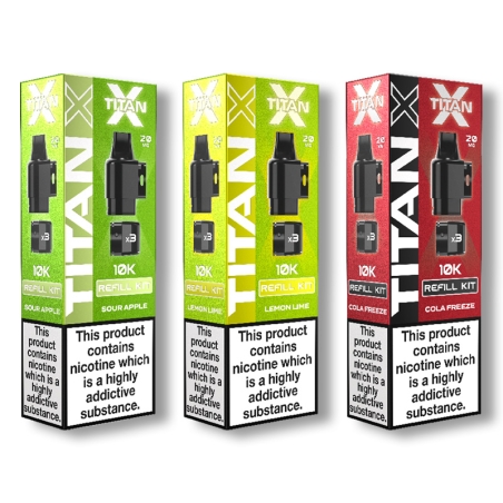 Titan X Prefilled Pods