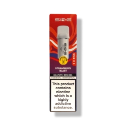 SKE Crystal Bar 600 Pro Prefilled Pod Strawberry Blast flavour