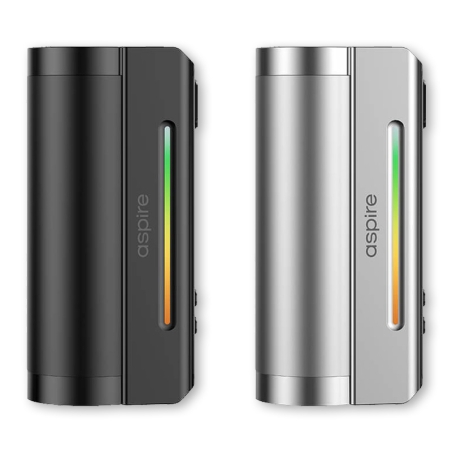 Aspire Zelos M80 Mod Shown side by side with black and silver colours Aspire Zelos M80 Mod