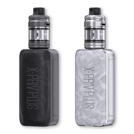 SMOK X-Priv Plus Vape Kit shown side by side with 2 colours SMOK X-Priv Plus Vape Kit