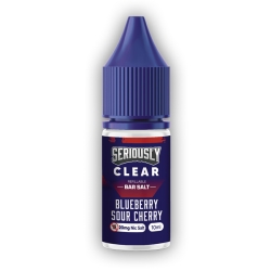 Seriously Clear Nic Salts Blueberry Sour Cherry