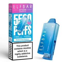 Elf Bar AF5500 Prefilled Pod Kit Blueberry Sour Raspberry