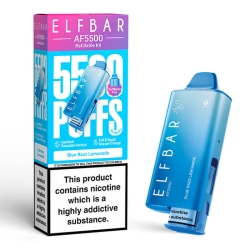 Elf Bar AF5500 Prefilled Pod Kit Blue Razz Lemonade