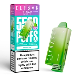 Elf Bar AF5500 Prefilled Pod Kit Lemon Lime