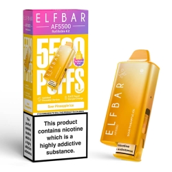 Elf Bar AF5500 Prefilled Pod Kit Sour Pineapple Ice