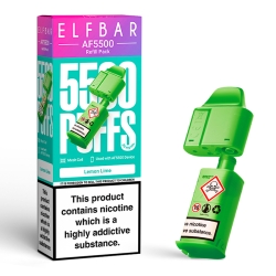 Elf Bar AF5500 Refills Lemon Lime