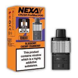 Nexay Crush Prefilled Pod Blueberry Cherry Cranberry
