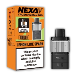 Nexay Crush Prefilled Pod Lemon Lime Spark