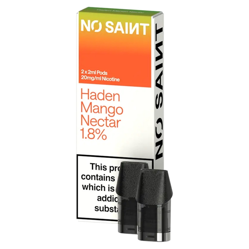 NO SAINT Haden Mango Nectar Prefilled Pods (2-Pack)