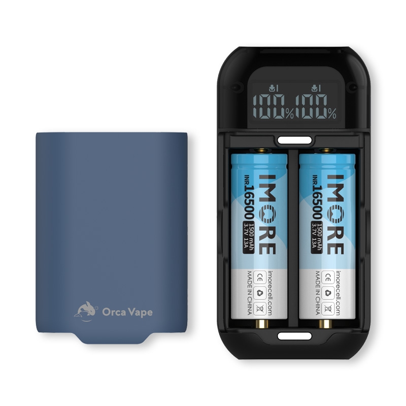 Orca Vape Dual Slot Battery Charger